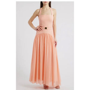 Hutch | Aza A-Line Halter Dress|  Size 6 | $339 Retail| NWOT